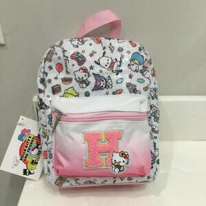 Sanrio Hello Kitty And Friends Mini Pink Sparkly Sequins Backpack NWT